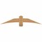 Ekena Millwork Bellingham Timber Gable Bracket, Western Red Cedar, 60"W x 12"H x 1 1/2"D x 5 1/2"F, 5/12 Pitch GBW060X12X0206BEL00SWR - alternate 1